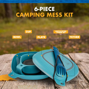 UCO 6-piece Mess Kit Blue