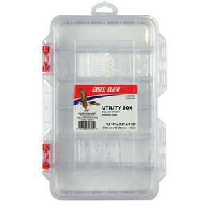 Eagle Claw Utility Plastic Box 11" X 71/2" X 1 3/4"