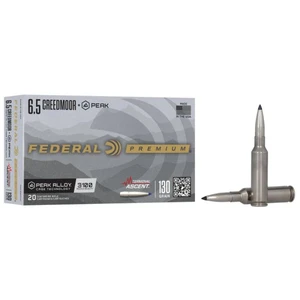 Federal Terminal Ascent, 6.5 Creedmoor +Peak, 130gr, 3100 fps