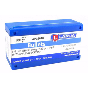 Lapua 264/6.5mm 139gr Scenar-L