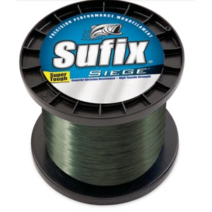 Sufix Siege Bulk Spool Green 3000 yards