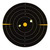 EZ-Aim Adhesive Splash 12" Bullseye - 5 Pack