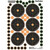 Champion Adhesive 3" Bulls-Eye Target 5/Pk w/150 pasters