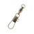 Eagle Claw Ball Bearing Swivels with Interlock Snaps