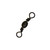 Eagle Claw Barrel Swivels, Black