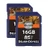 Delkin SD Card 16GB 2pk