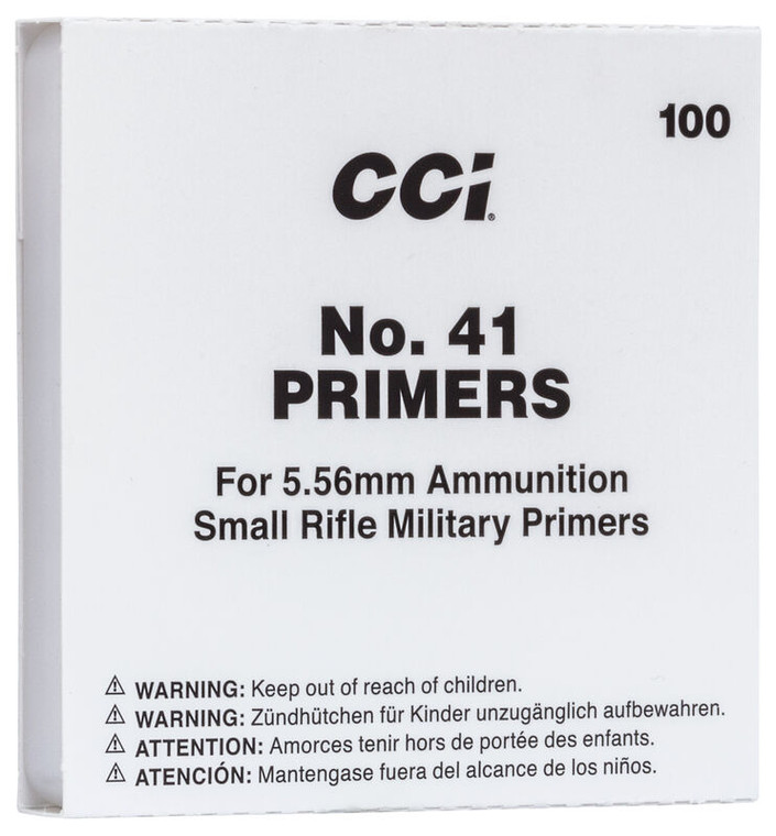CCI Primer No.41 for 5.56 Semi Auto