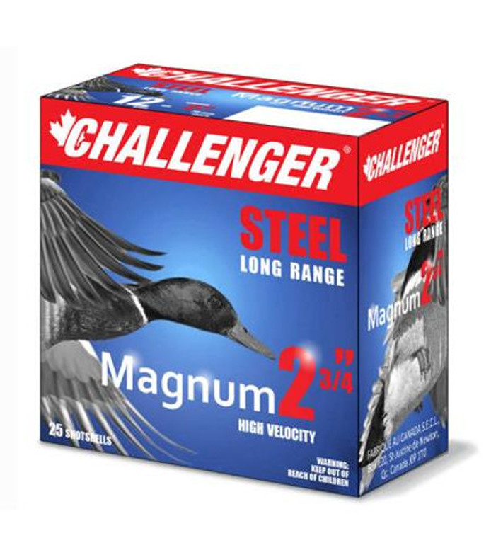 Challenger 12ga Steel 2-3/4" 1-1/16oz #4