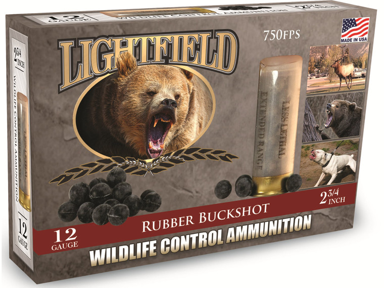 Lightfield 12ga Rubber Buckshot