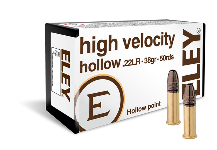 Eley 22LR High Velocity 38gr HP