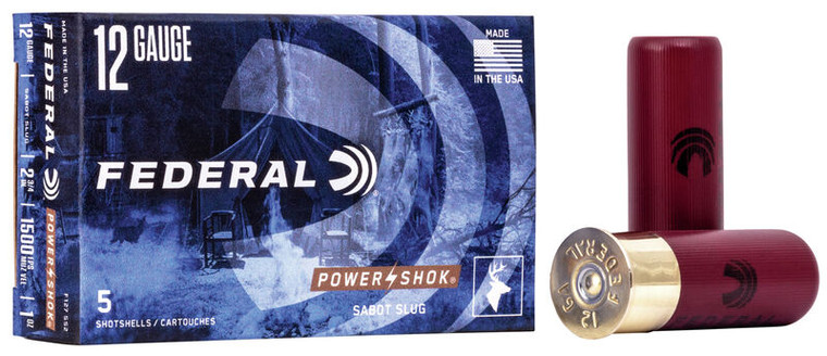 Federal Power-Shok 12ga Sabot Slug 1oz