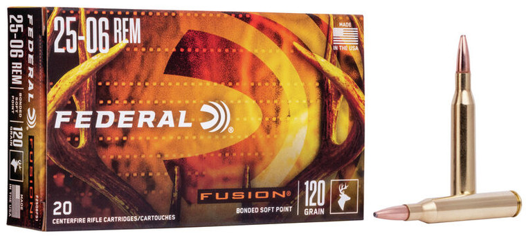 Fusion 25-06 Rem 120gr Bonded