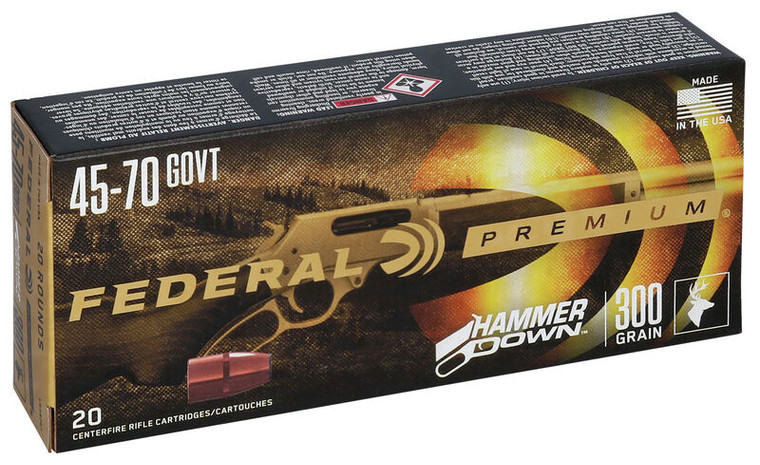 Federal Hammer Down 45/70 Gvt 300gr