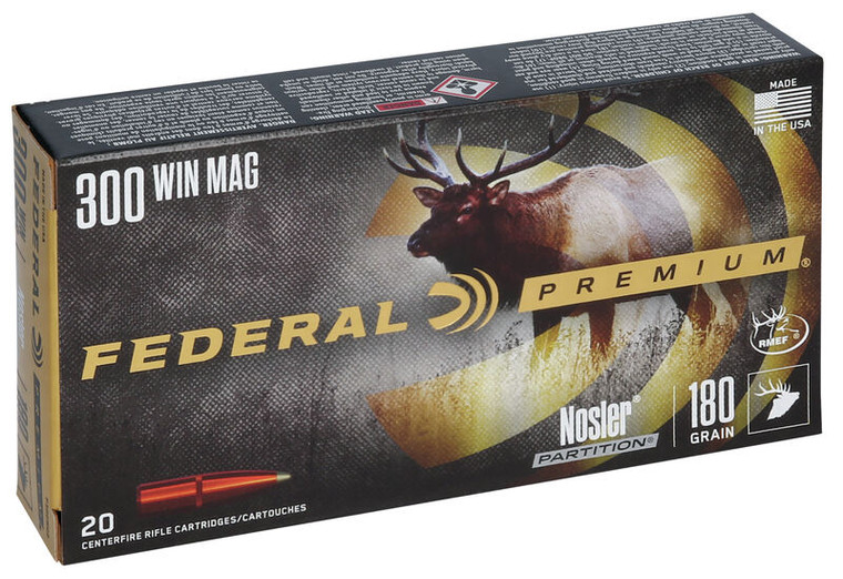 Federal Premium 300 Win Mag 180gr Part