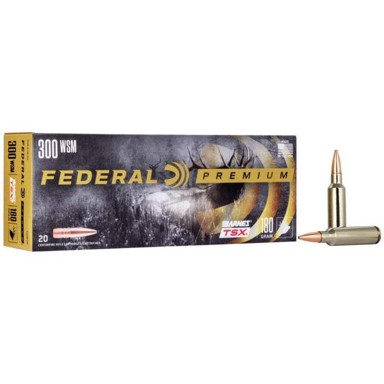 Federal Premium 300 WSM 180gr Triple Shock X