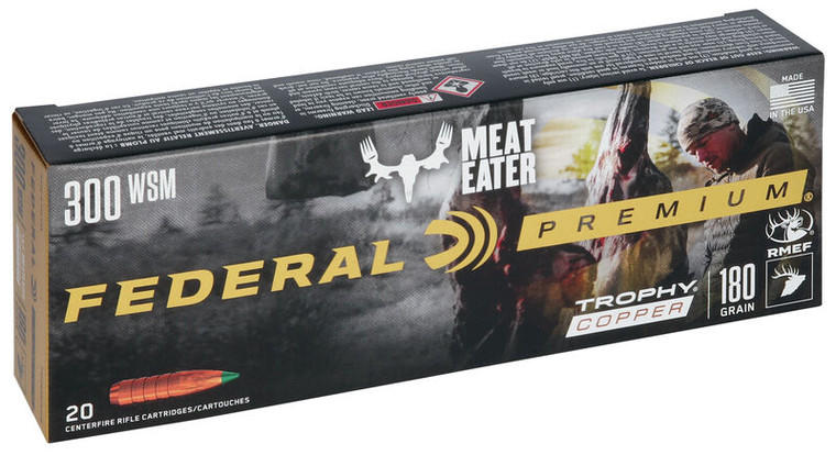 Federal Premium 300 WSM 180gr Trophy Copper