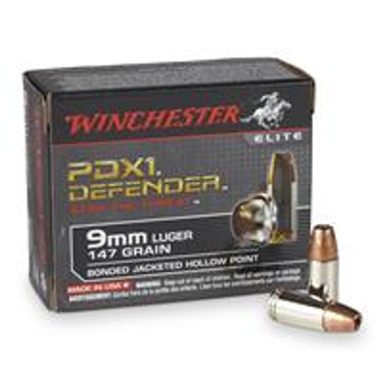 Winchester 9mm 147gr PDX1