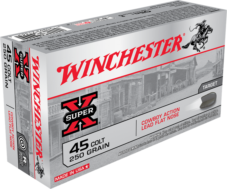 Winchester 45 Colt 250GR Lead RN