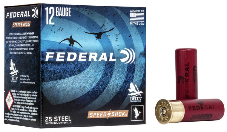 Federal Speed-Shok 12ga 3" #4