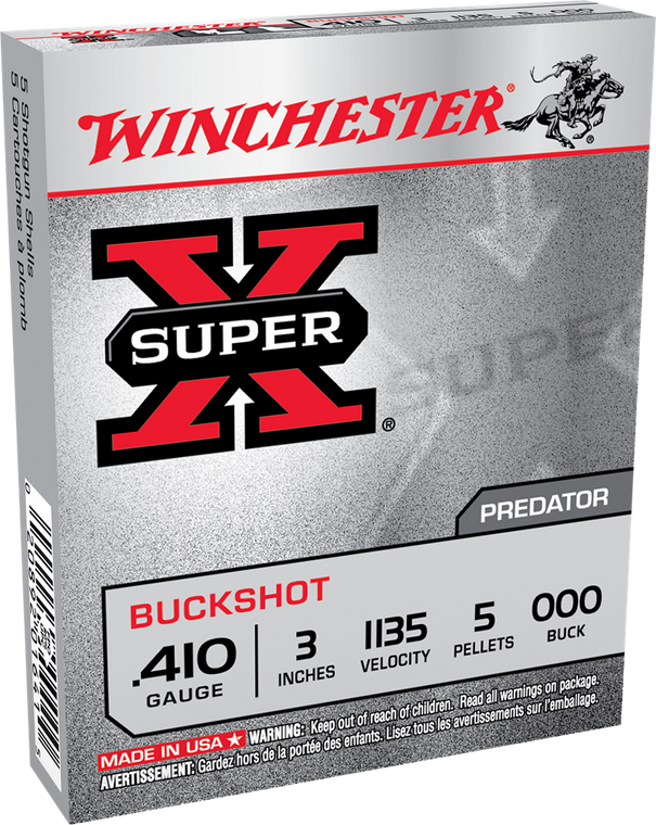 Winchester Super-X 410 3" 000 Buckshot