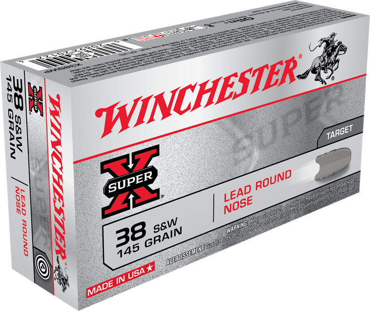 Winchester 38 S&W 145gr SP