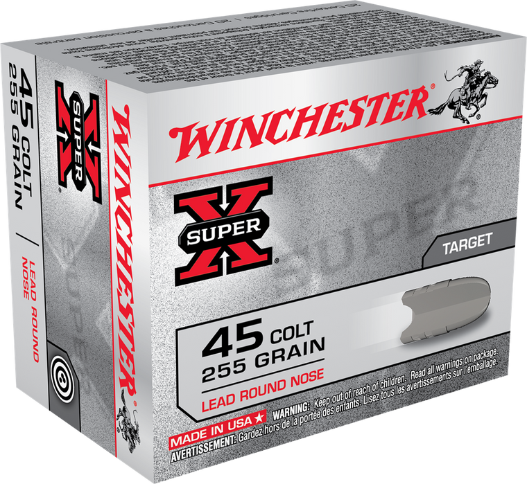 Winchester Super X 45 Colt 255GR Lead RN