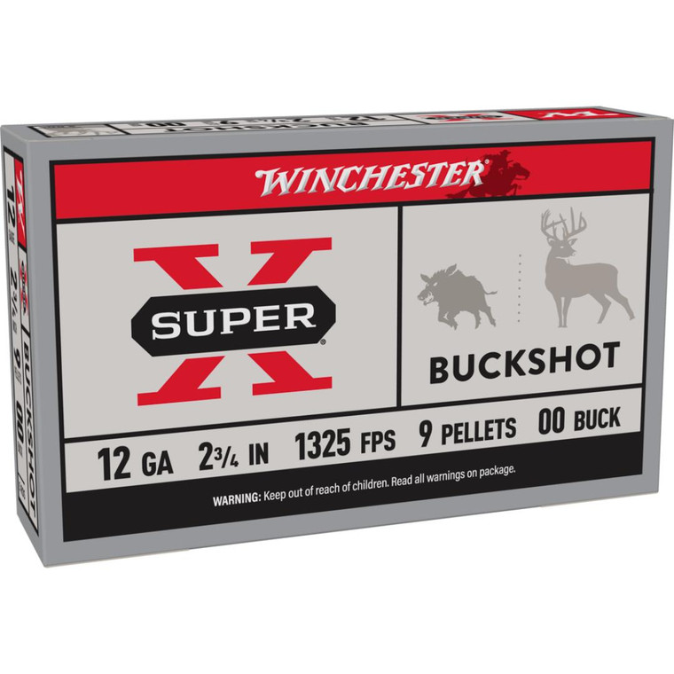 Winchester 12ga Buckshot 2.75" 00