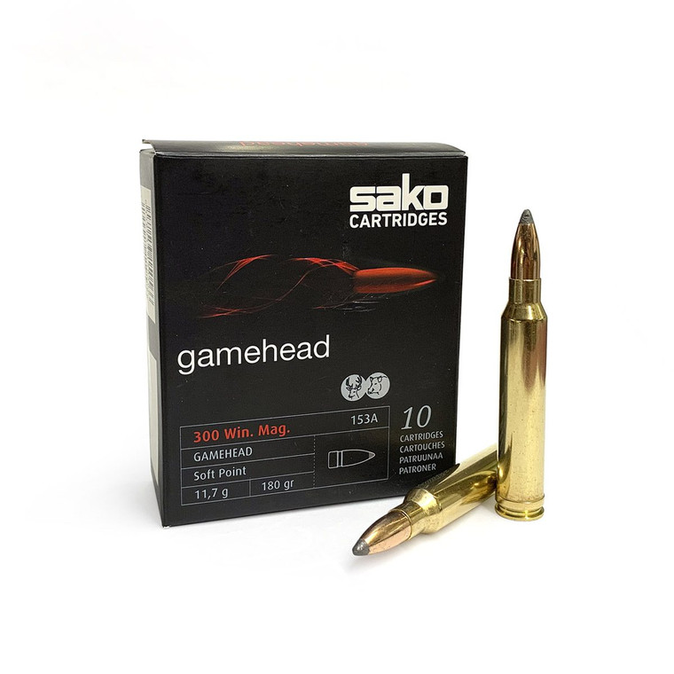 Sako Gamehead 300 Win Mag 180gr Soft Point