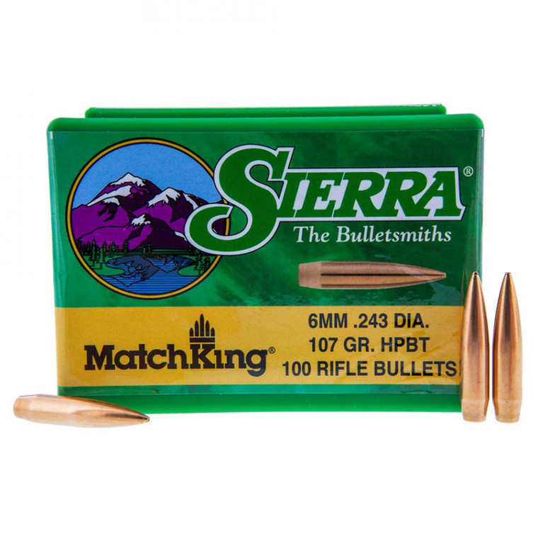 Sierra Matchking .243 / 6mm 107gr HPBT