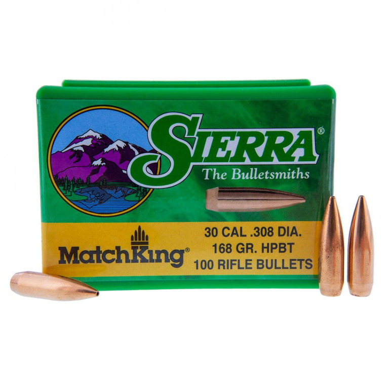 Sierra Matchking .308 168gr HPBT