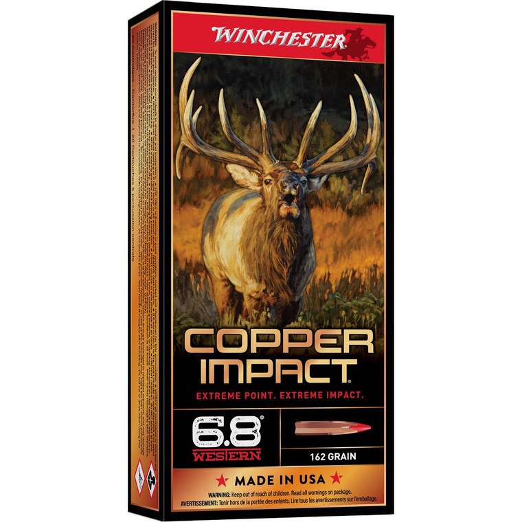 Winchester Copper Impact 6.8 Western 162gr