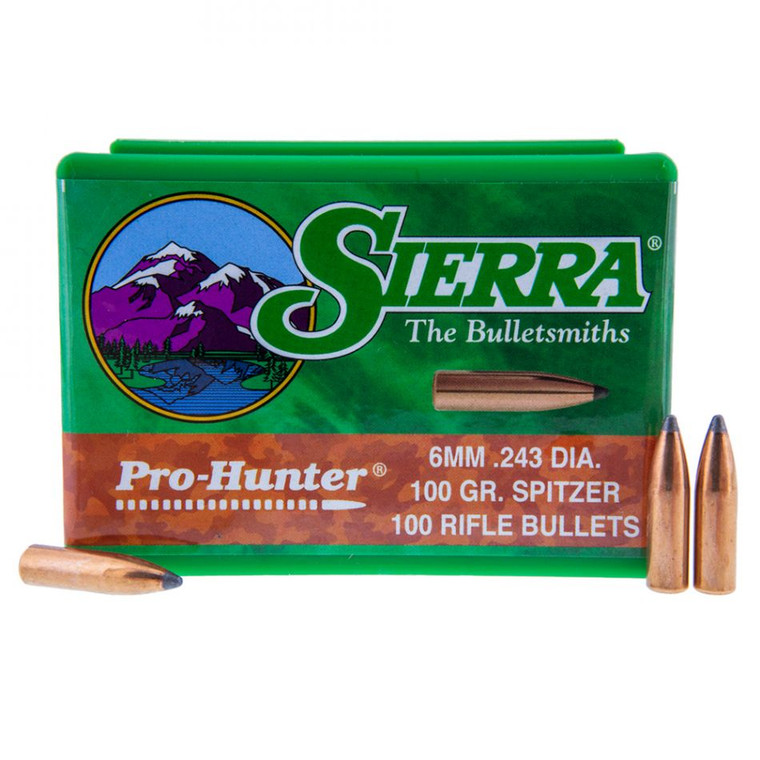 Sierra Pro-Hunter .243 / 6mm 100gr Spitzer