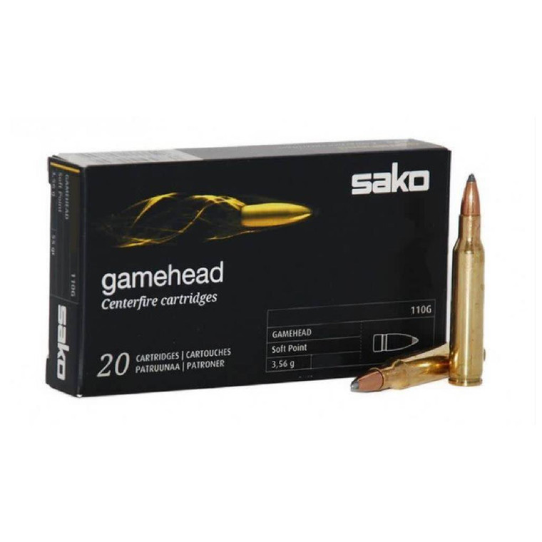 Sako Gamehead 22-250 Rem 55gr SP