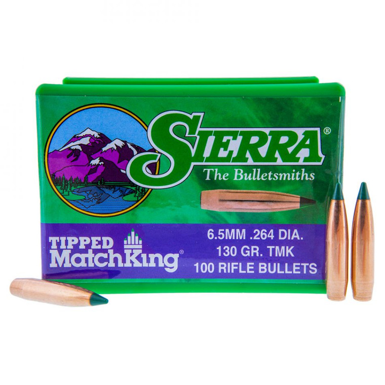 Sierra Tipped Matchking TMK .264 / 6.5mm 130gr