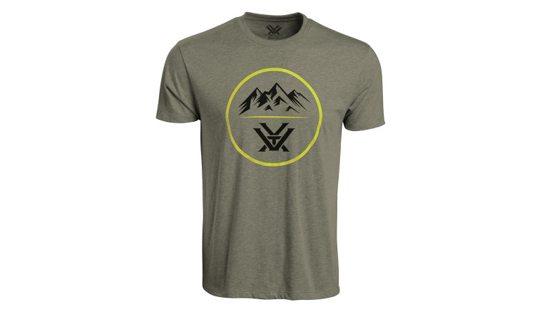 Vortex Three Peaks T-Shirt Military Heather