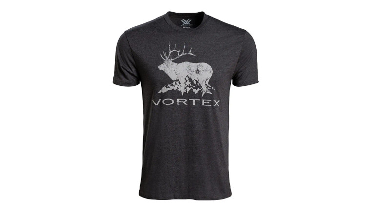 Vortex Elk Mountain T-Shirt Charcoal Heather