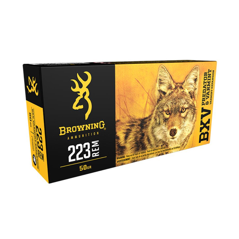 Browning BXV 223 Rem 50gr