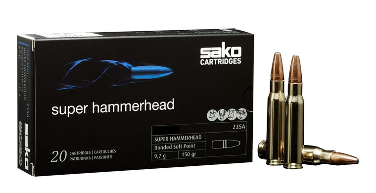 Sako Super Hammerhead 30-06 Springfield 180gr BTSP