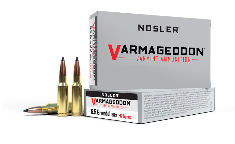 Nosler Varmageddon 6.5 Grendel 90gr FB Tipped