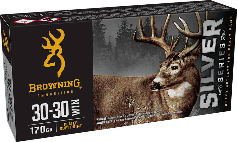 Browning Silver 30-30 Win 170gr Plated Soft Point