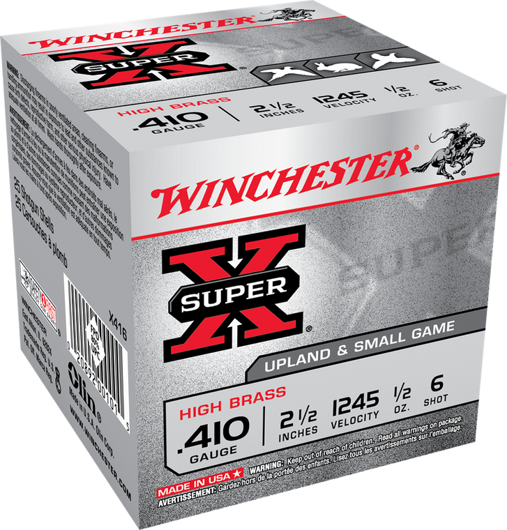 Winchester Super X 410 2.5" #6