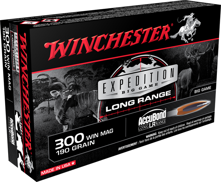 Winchester Expedition 300 Win Mag 190gr Accubond Long Range