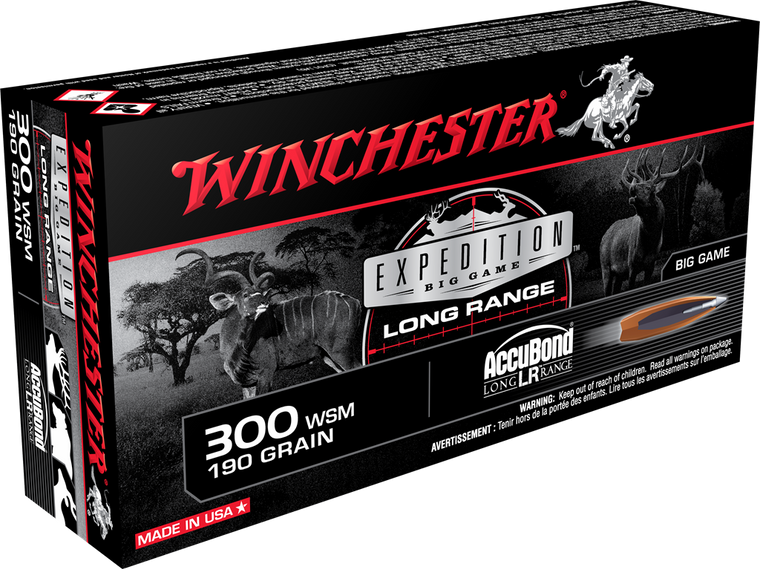 Winchester Expedition 300 WSM 190gr Accubond Long Range