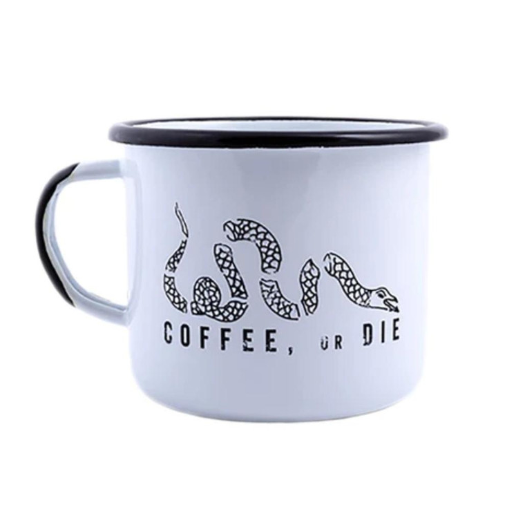 BRCC Vintage Logo Enamel Mug