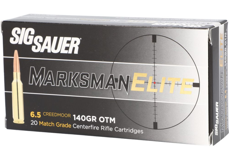 Sig Sauer Elite Match 6.5 Creedmoor 140gr Sierra Matchking