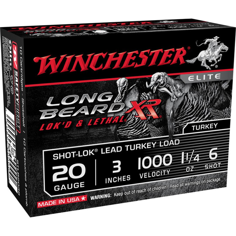 Winchester Long Beard XR 20 ga, 3", #6