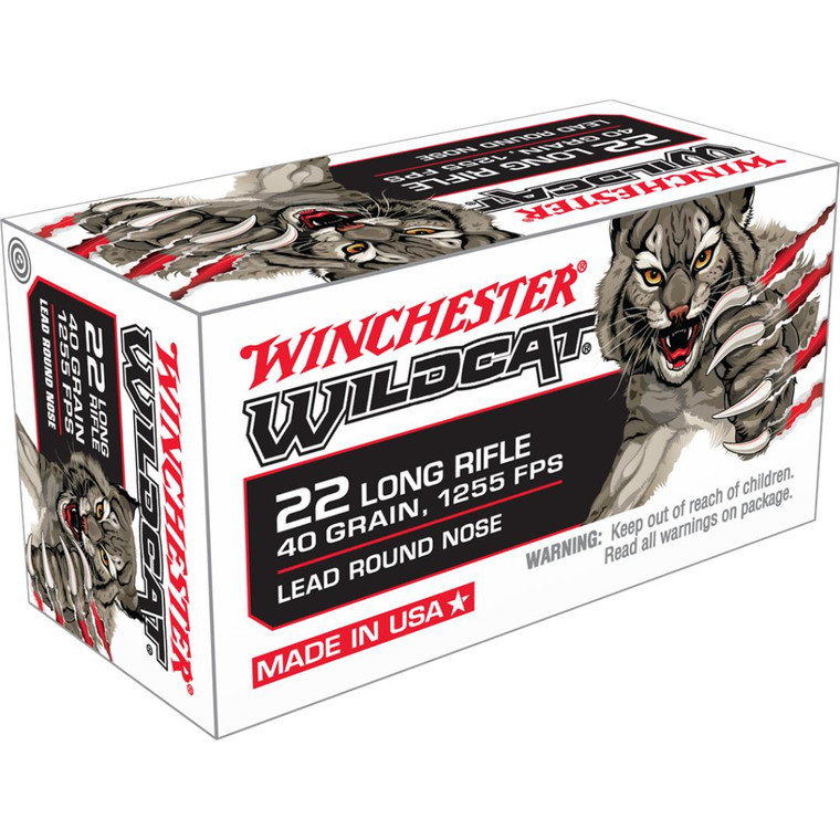 Winchester 22 LR Wildcat 40gr LRN