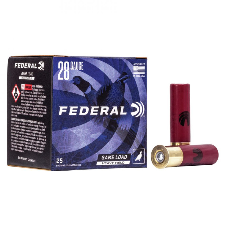 Federal Game-Shok 28ga 2.75" #5 Lead