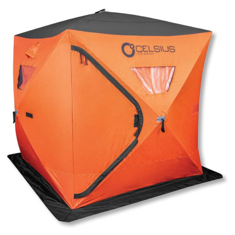 Celsius Ice Fishing Hub Shelter, 74" x 74" x 80" high