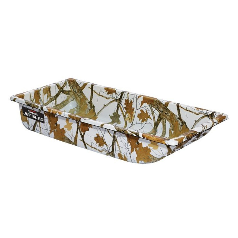 Shappell Jet Sled Winter Camo Ice Fishing Sled